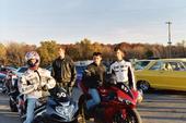 Spencer at track with friends